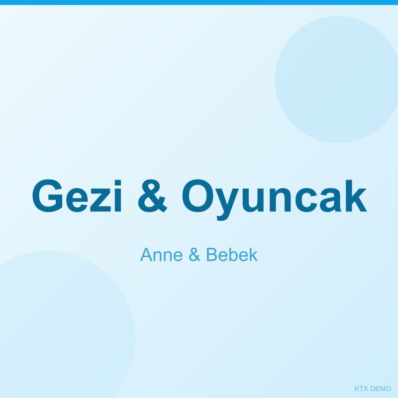 Gezi & Oyuncak