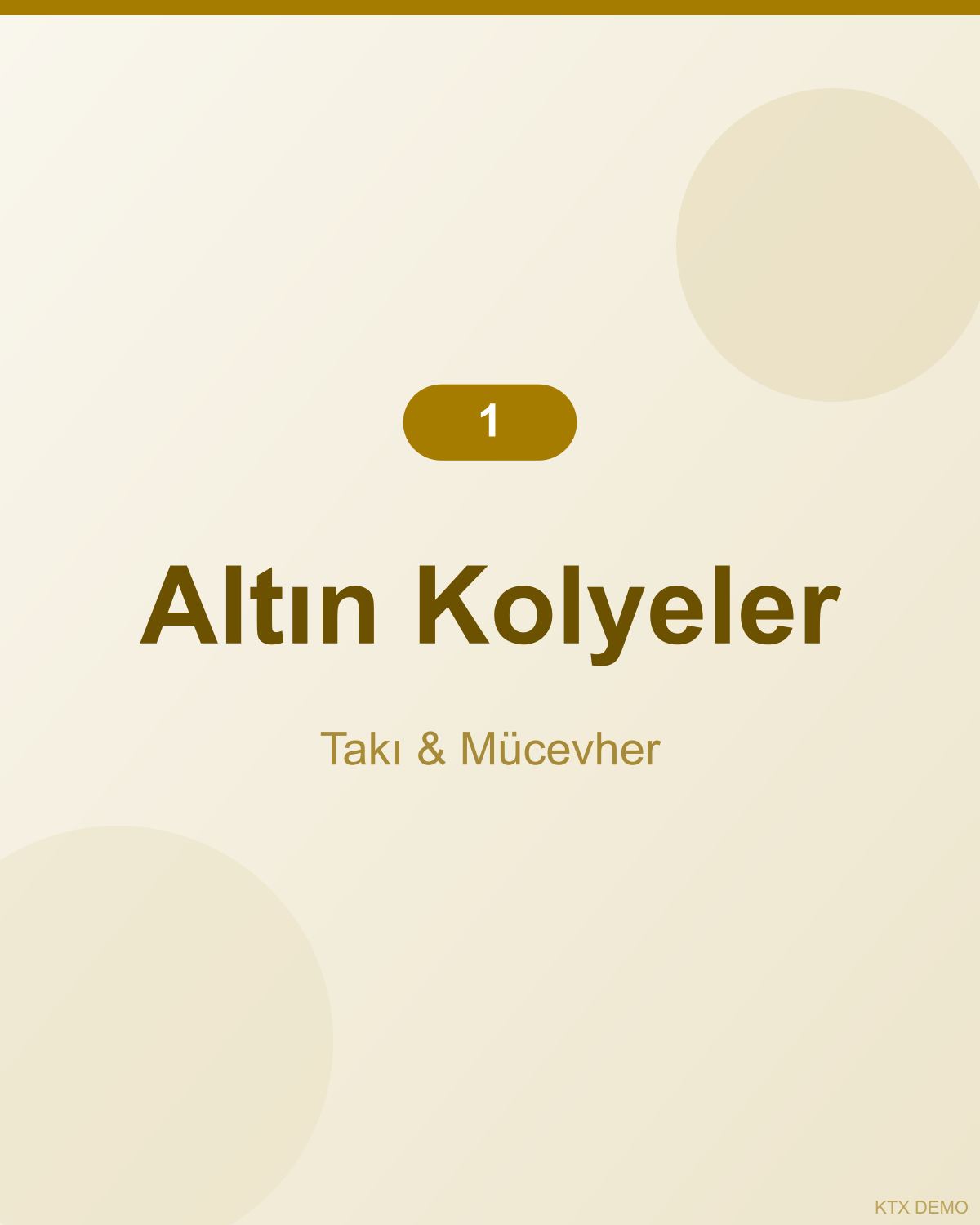 Işıltılı Topaz Altın Kolye 1
