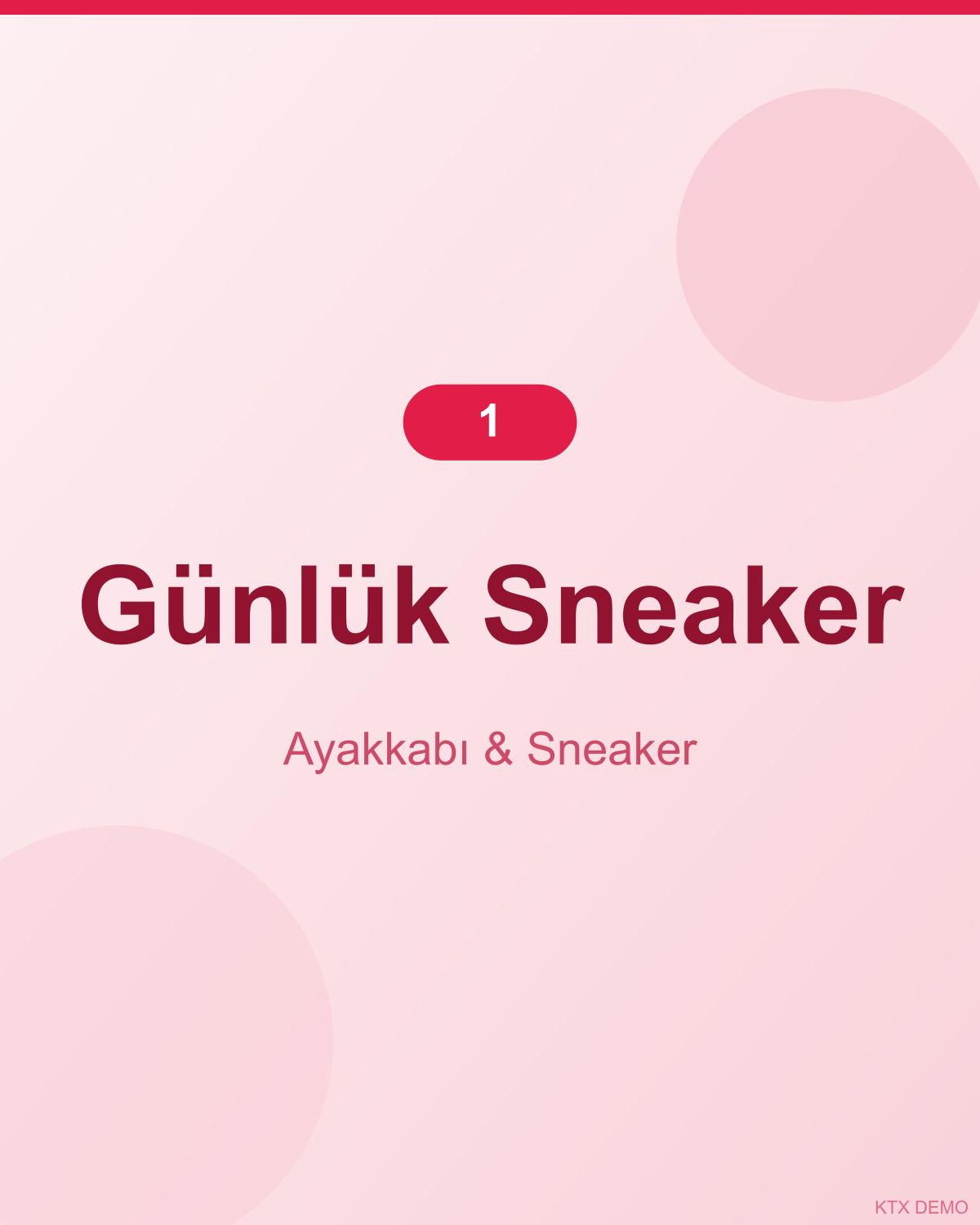 Sokak Kanvas Sneaker 1