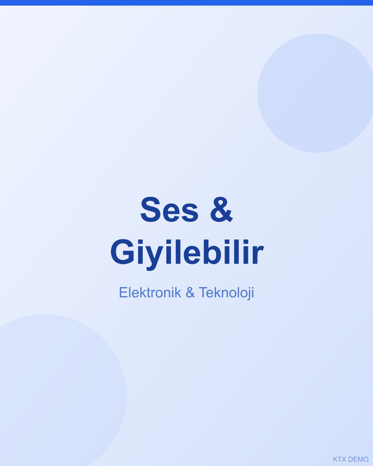 Ses & Giyilebilir